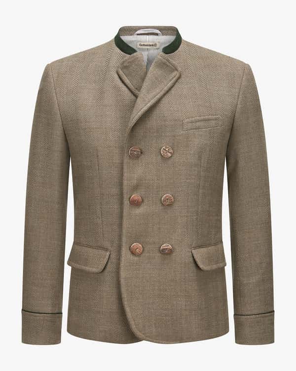 Korbe Doppelreiher-Trachtenjanker aus Schurwolle