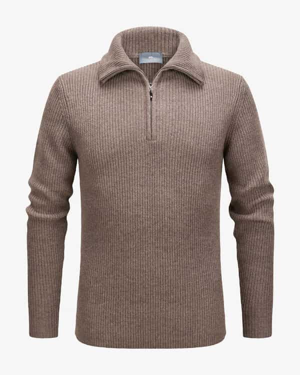 Troyer aus Schurwolle und Cashmere