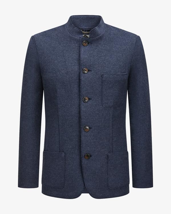 Maximus Trachten-Janker aus Schurwolle und Baumwolle