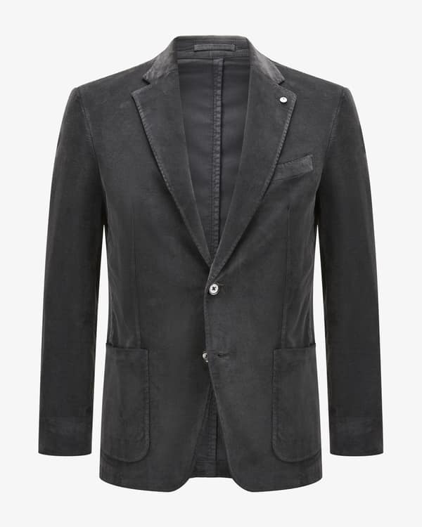 Cordsakko aus Baumwolle