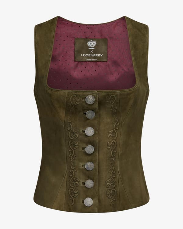 x LODENFREY Linderhof Trachten-Ledermieder