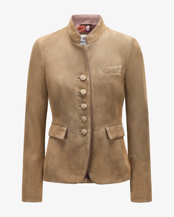 Meindl Davonshire traditional leather jacket  at LODENFREY