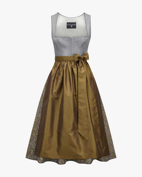 Parma Midi-Dirndl mit Schürze 