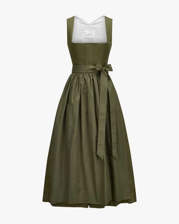 Dirndl lang mit Schürze