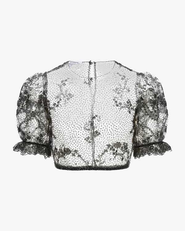 Dirndlbluse Transparent