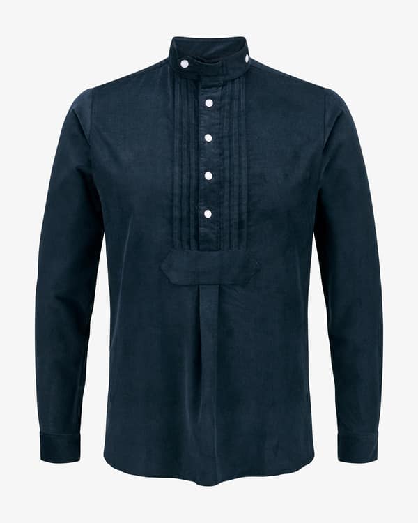 Narrow traditional corduroy shirt 