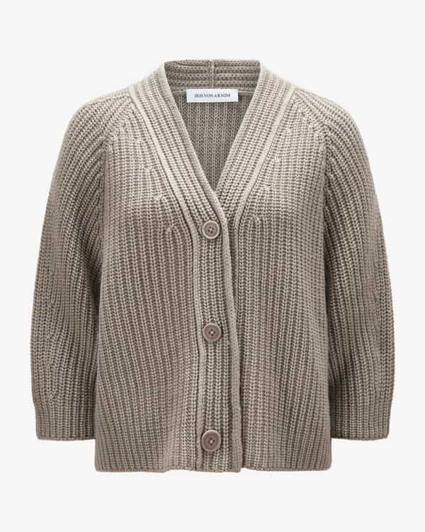 Strickjacke Fallou Button aus Cashmere 