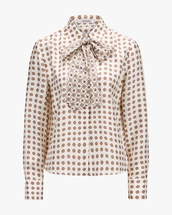 Graphic Dreams Seidenbluse 