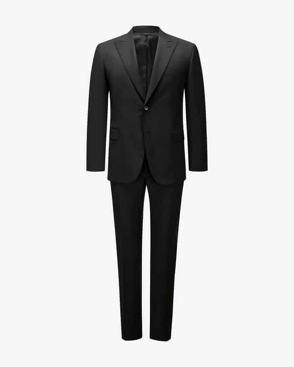 Anzug aus Wolle und Mohairwolle