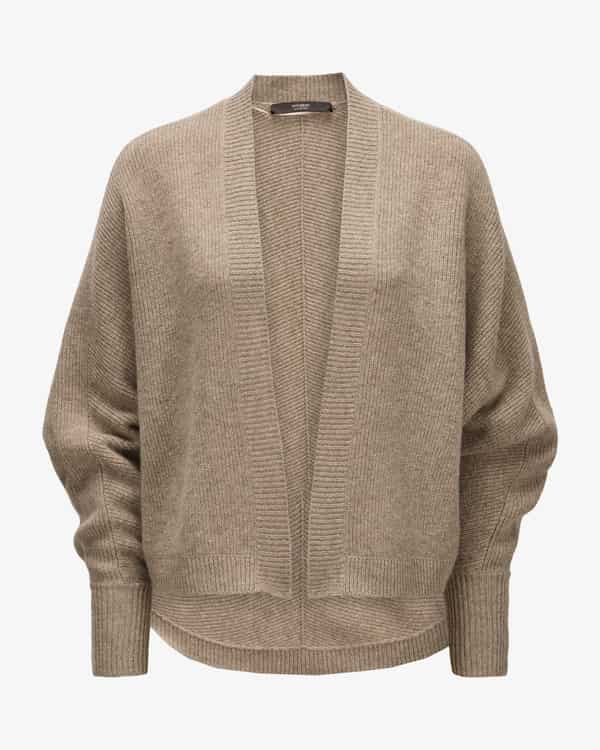 Strick-Cape aus Schurwolle