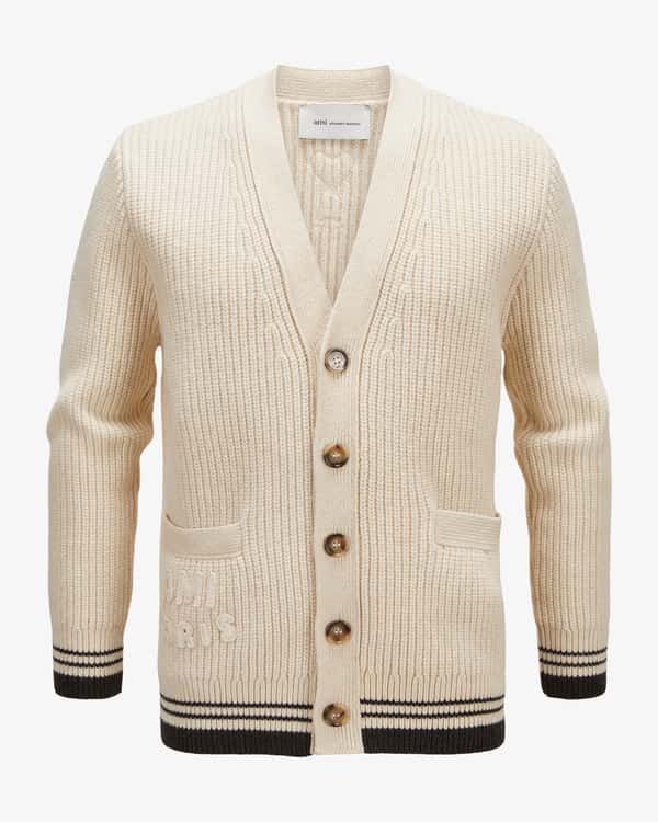 Cardigan aus Wolle und Baumwolle