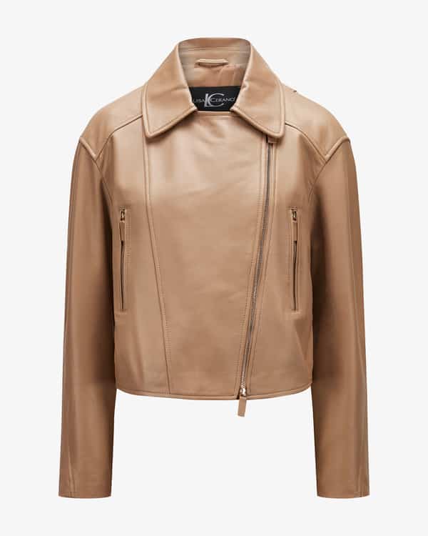 Lederjacke