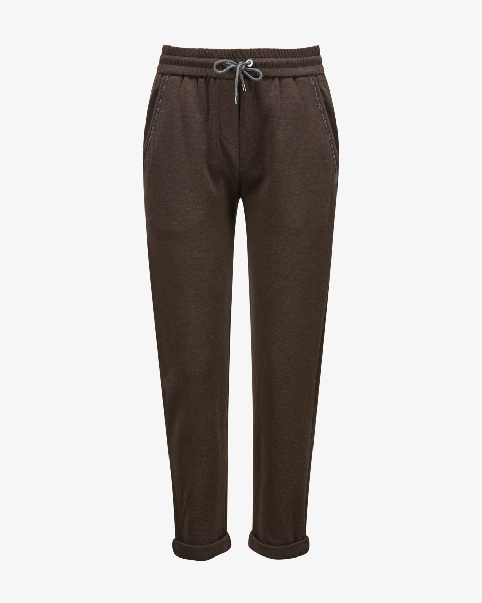 Bild 1 für 7/8-Joggpants aus Baumwoll-Seiden-Mix M