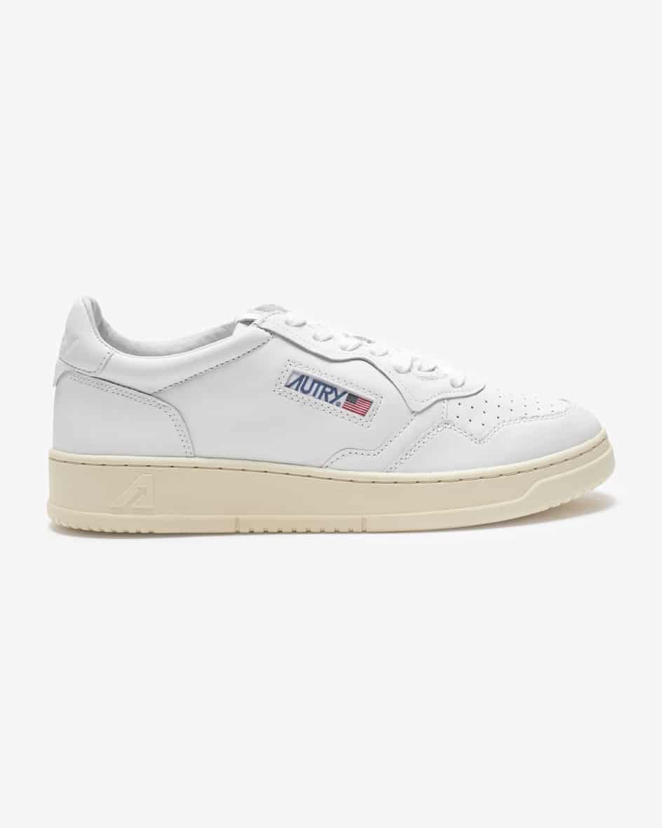 Autry Medalist Low Sneaker (Weiß, Gr. 42) Herren Schuhe Low-Top-Sneaker