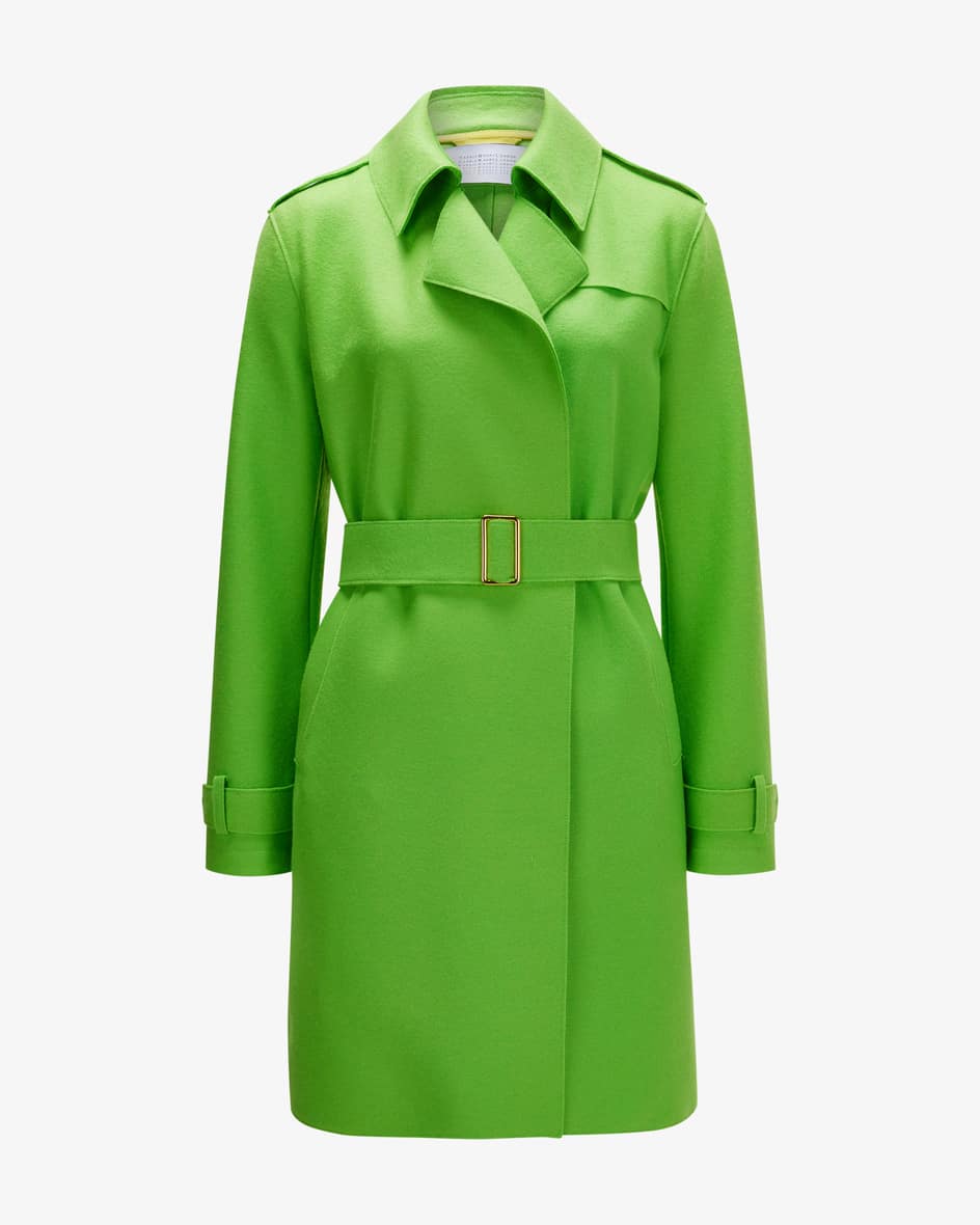 Golden Buckle Wollmantel