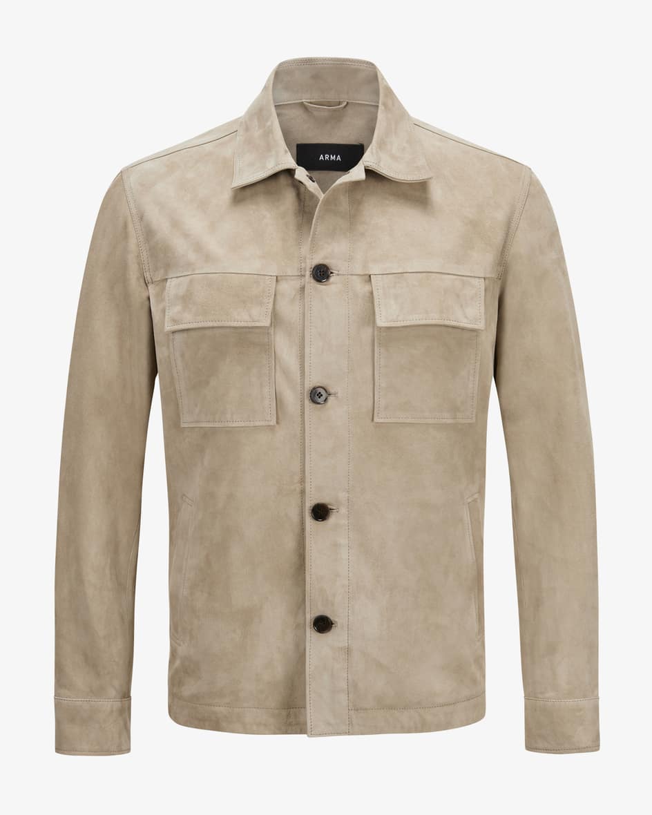 Bild 1 für Leder-Shirtjacket Mex 52