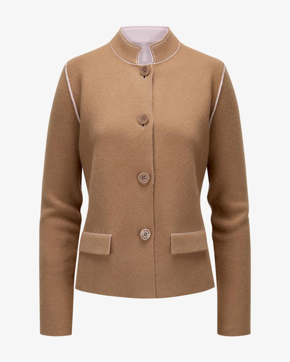 Image 1 for Reversible cashmere cardigan 44