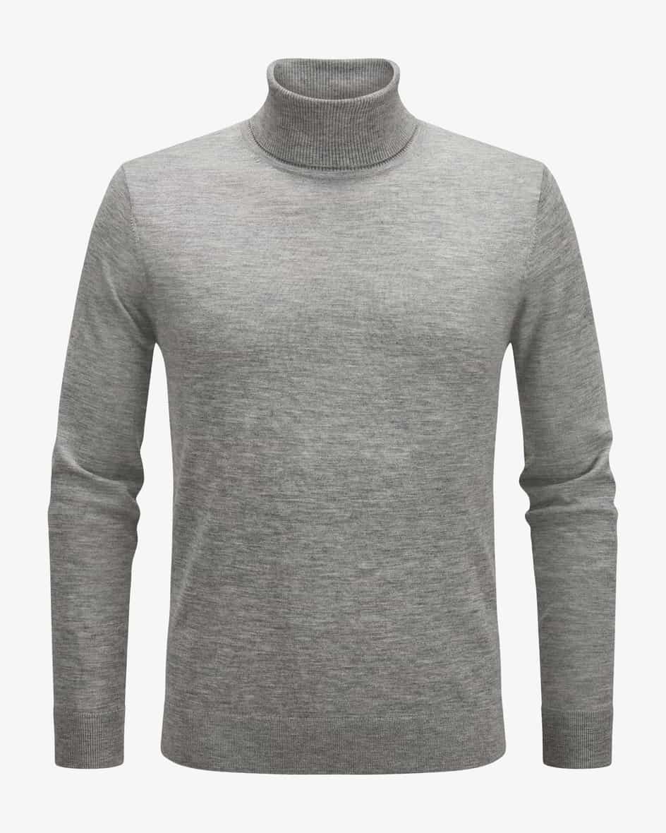 Rollkragenpullover aus Wolle und Cashmere