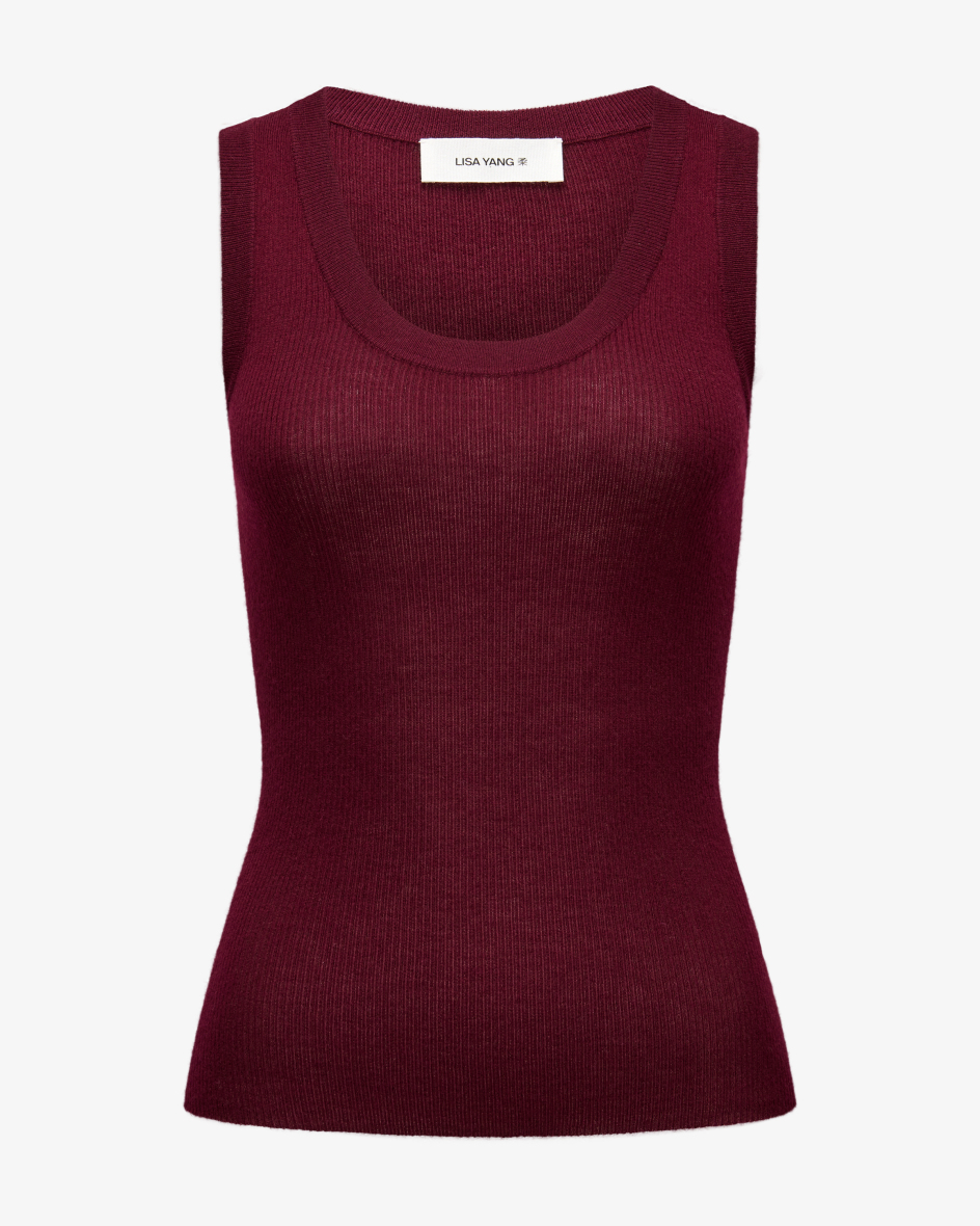 Image 1 for Knitted top Ina in cashmere S-M