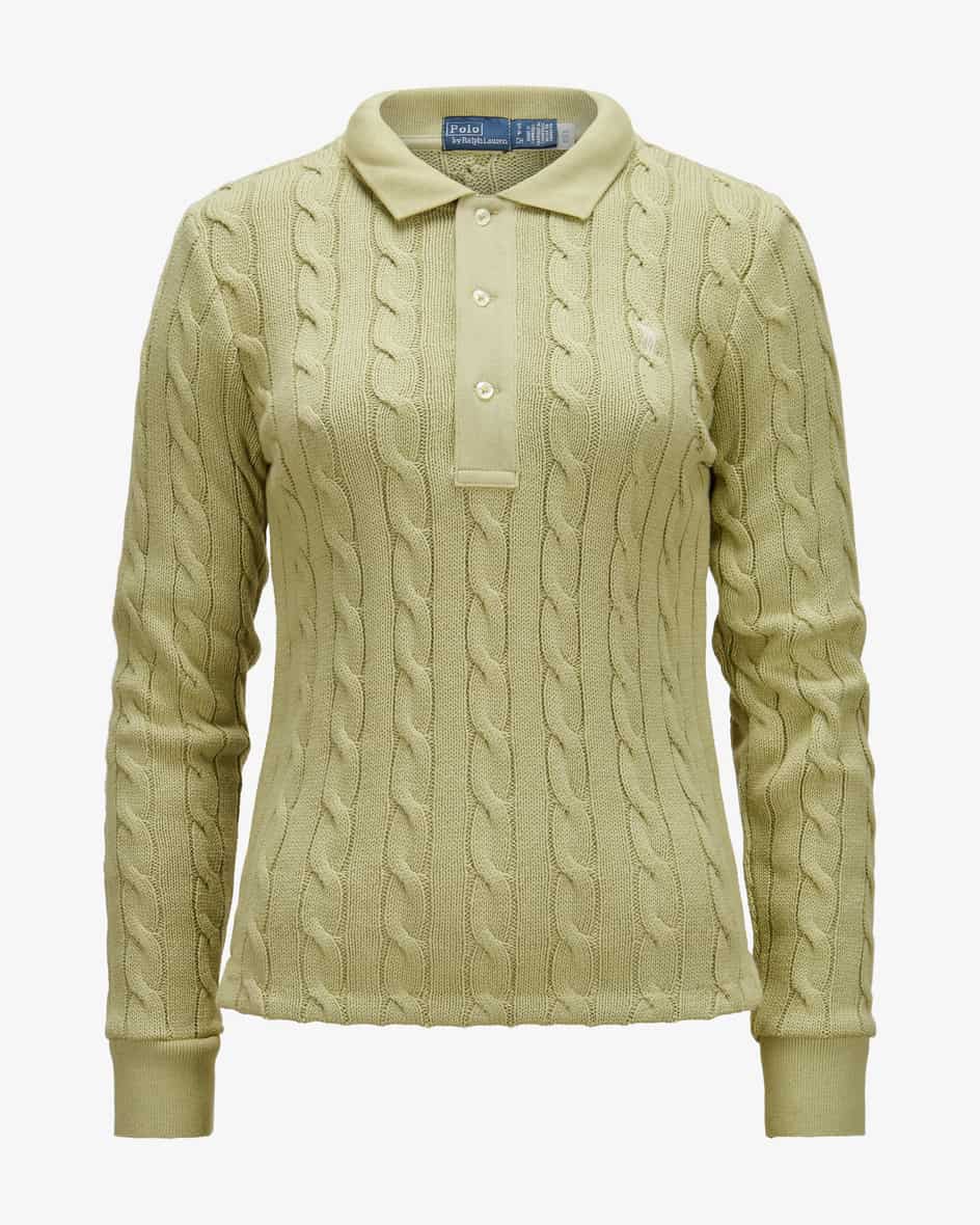 Bild 1 für Strick-Poloshirt aus Baumwolle XL