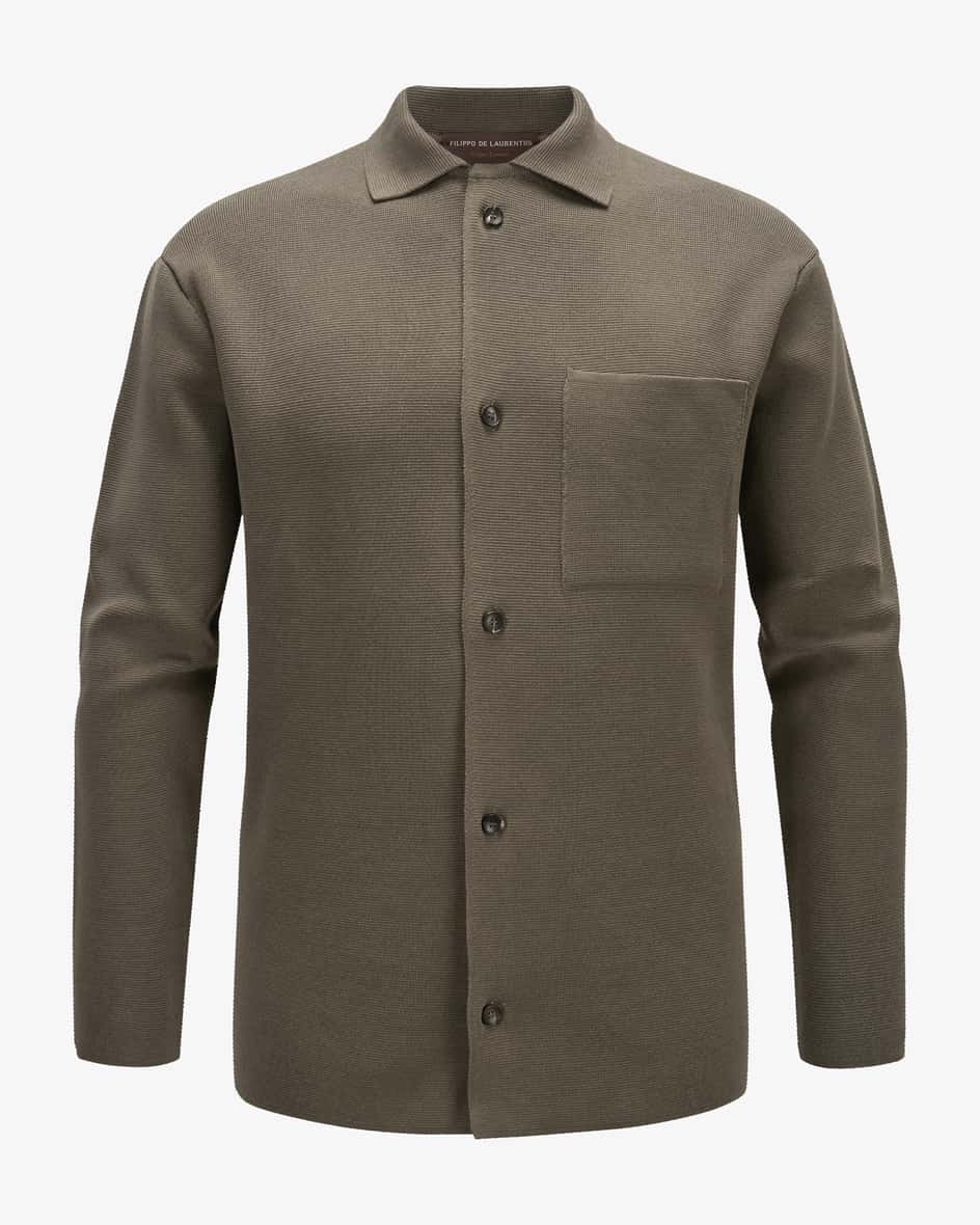 Bild 1 für Strick-Overshirt aus Baumwolle 48