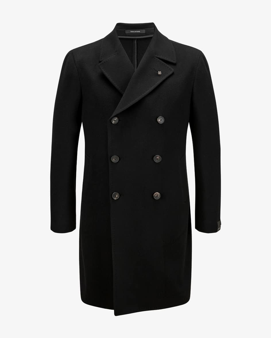 Doppelreiher-Wollmantel