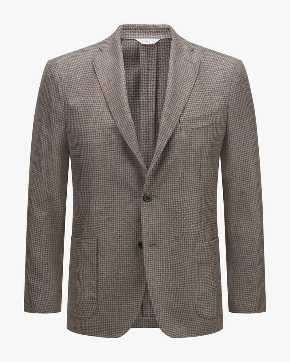 Sakko aus Woll-Seiden-Mix