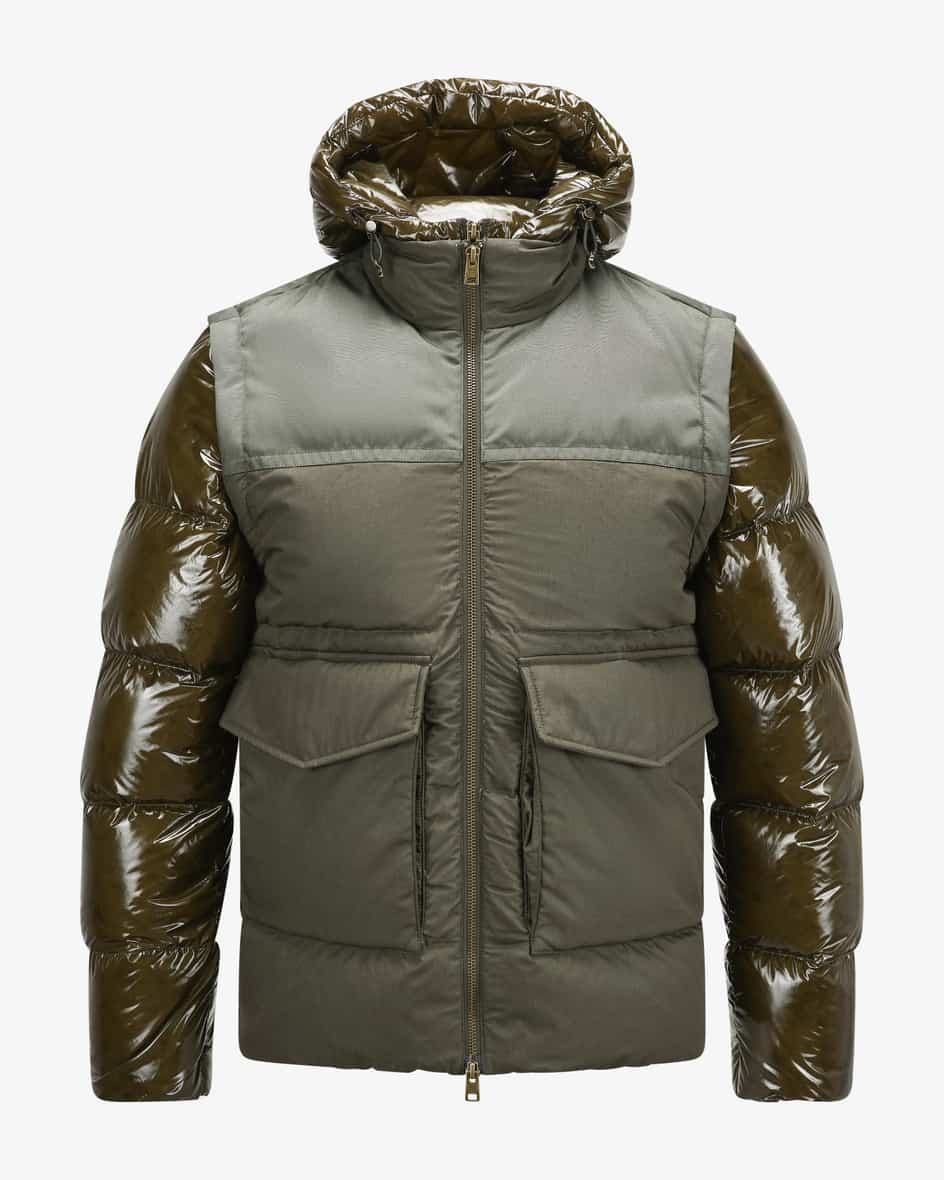 Mixmedia Convertible 2-in1-Daunenjacke