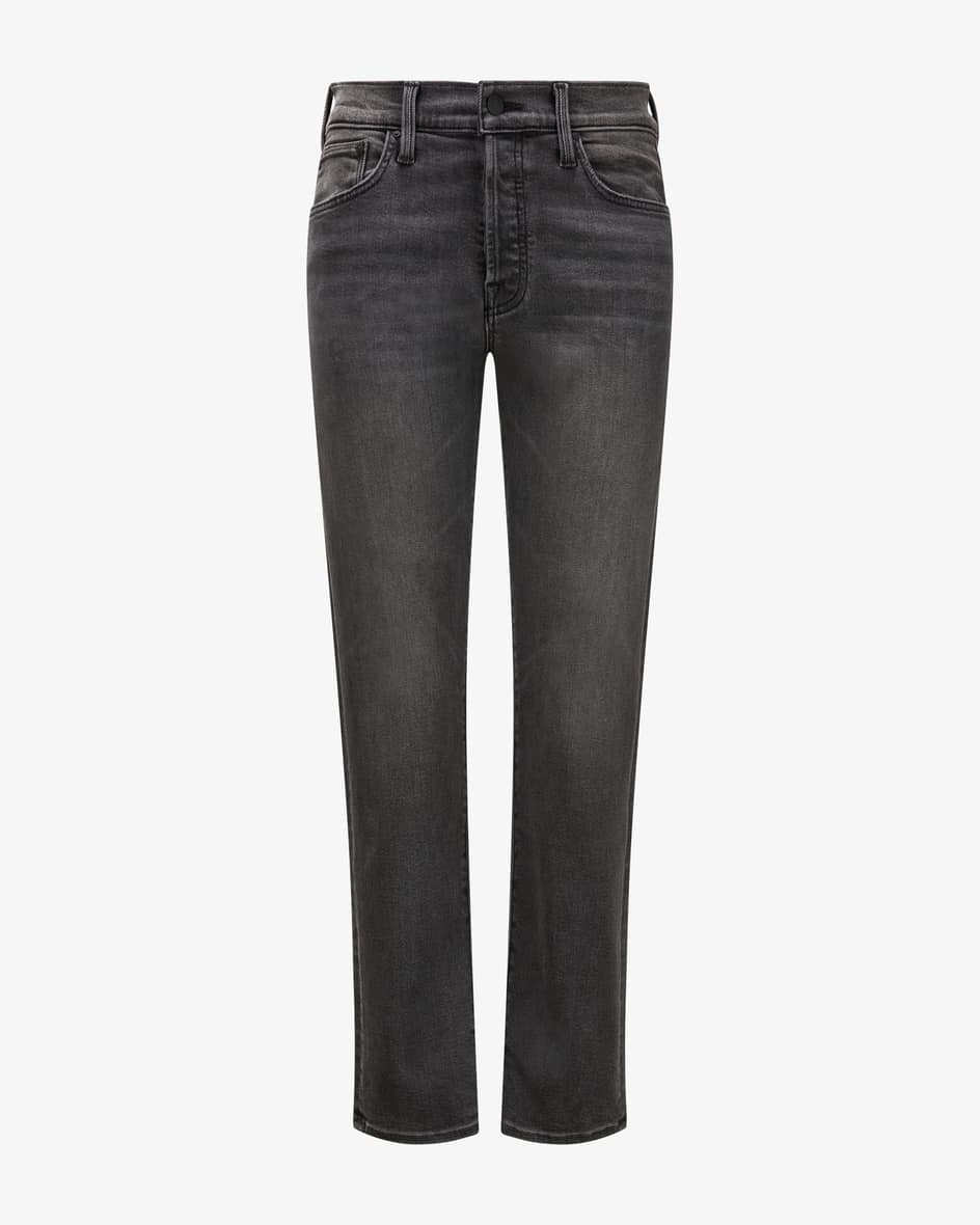 Mother The Mid Rise Hiker Hover Jeans (Grau, Gr. 26) Damen Slim-Fit-Jeans