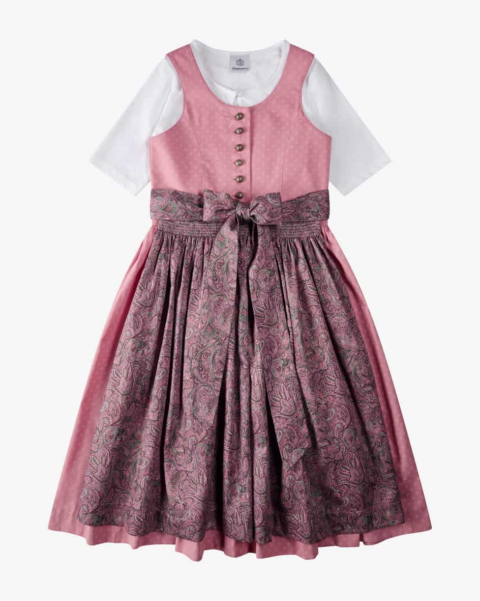 Bergsee Dirndl mit Bluse und Schürze