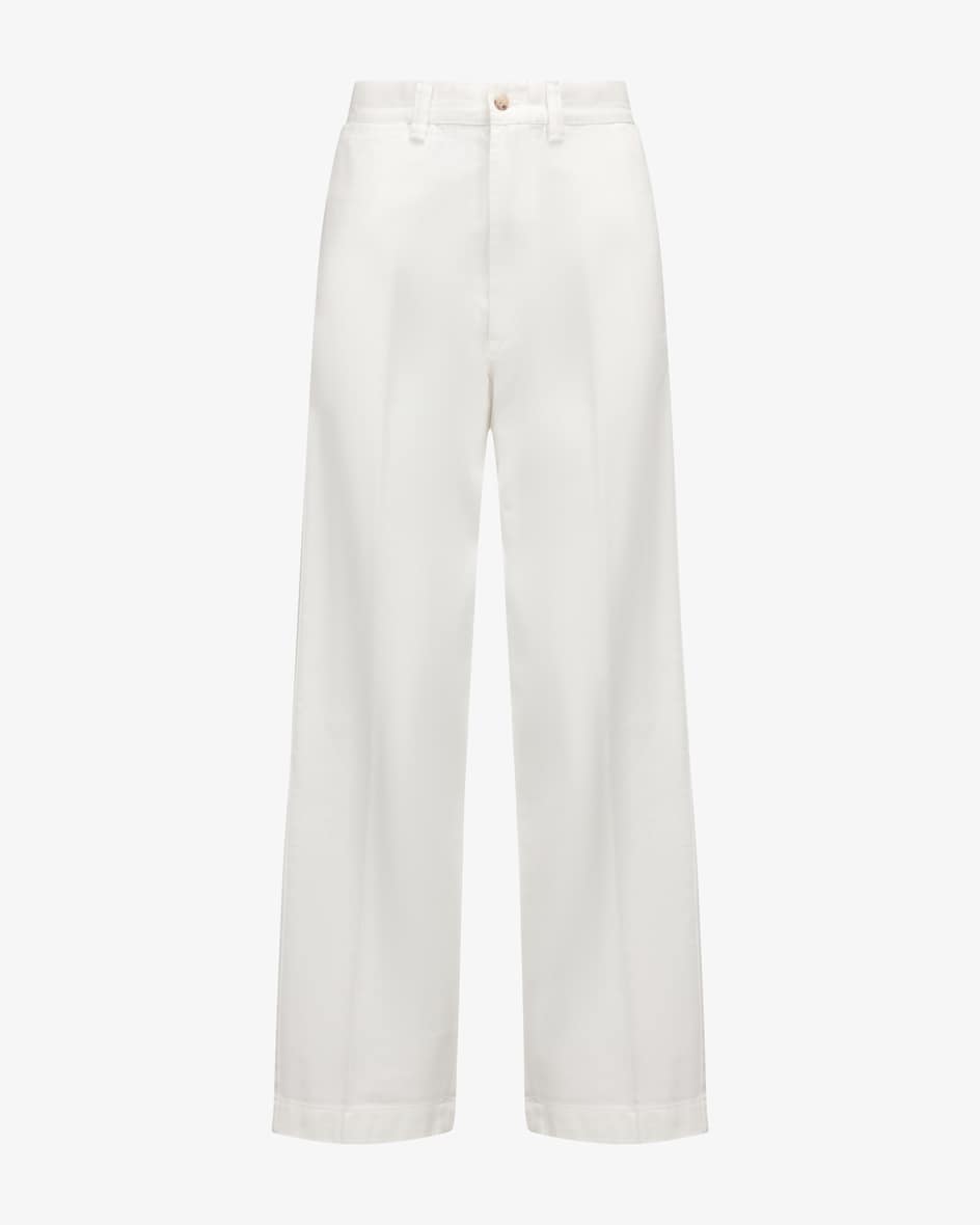 Polo Ralph Lauren Hose (Weiß, Gr. 38) Damen Hosen Weite-Hosen