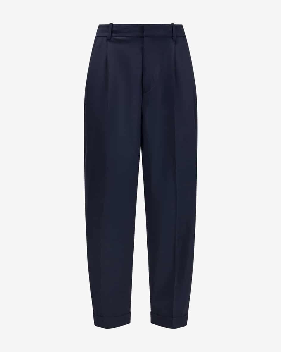 Polo Ralph Lauren 7 8-Hose aus Schurwoll-Mix (Blau, Gr. 34) Damen Hosen 7-8-Hosen