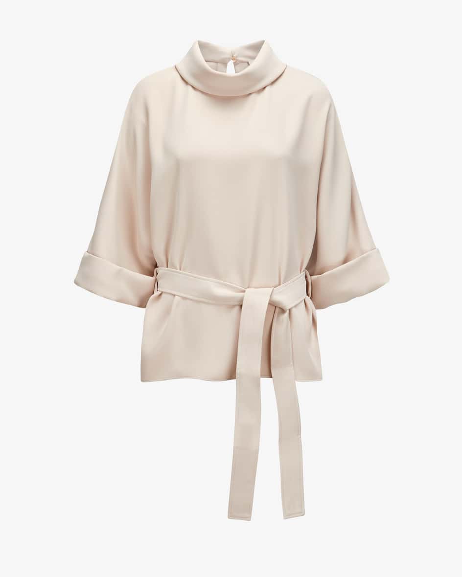 Parosh Pocker25 Blusenshirt (Creme, Gr. S) Damen Blusen Blusenshirts
