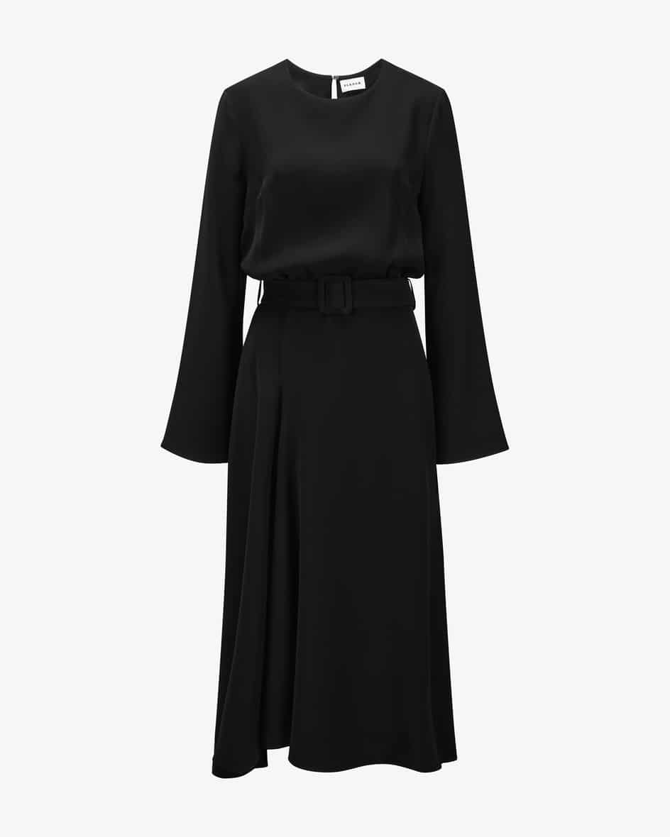 Parosh Poker25 Kleid (Schwarz, Gr. M) Damen Kleider Midikleider