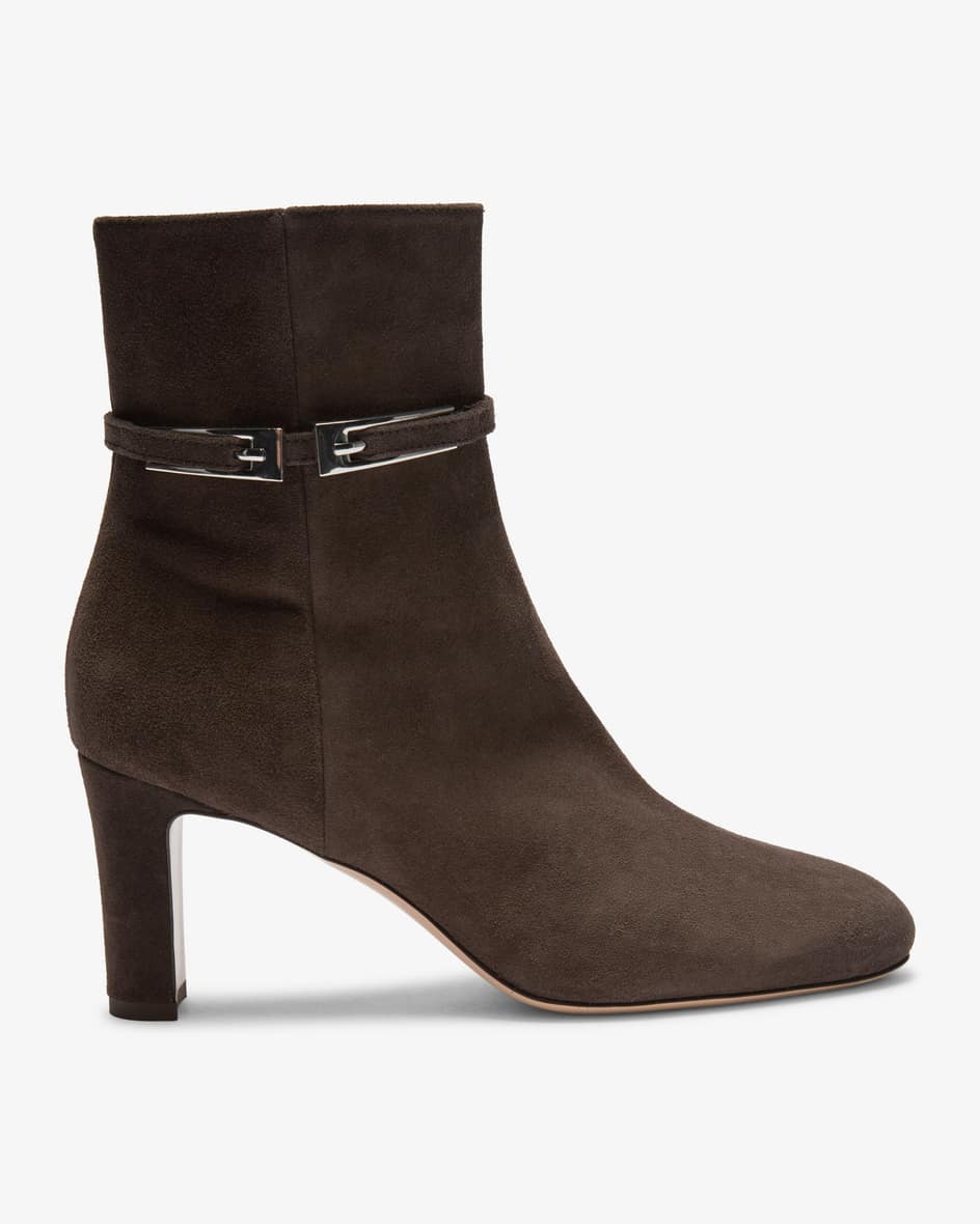 AGL Ginny Buckle Stiefeletten (Braun, Gr. 39,5) Damen Schuhe Stiefeletten-Boots
