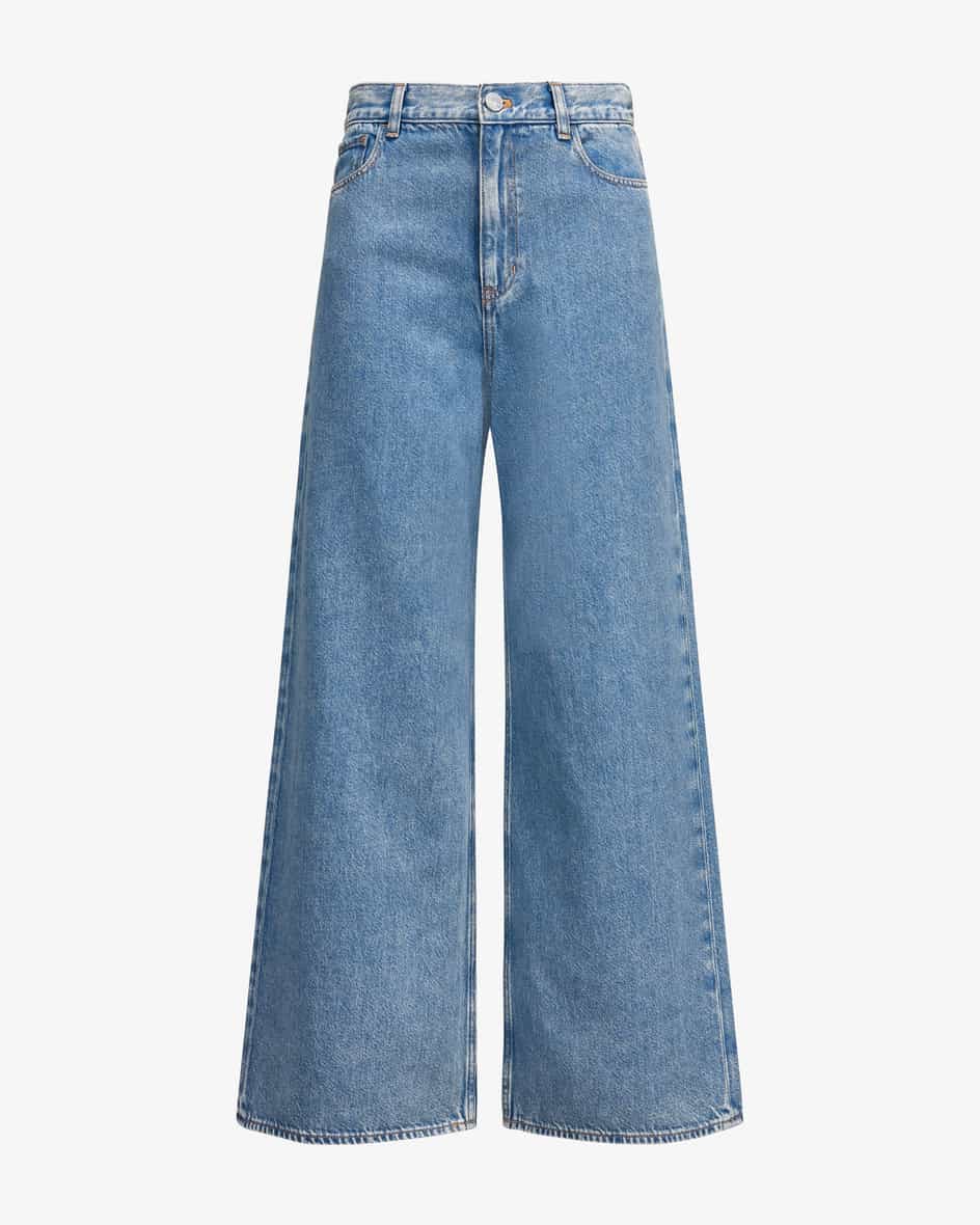 Theory Jeans HW Wide (Blau, Gr. 25) Damen Wide-Leg-Jeans