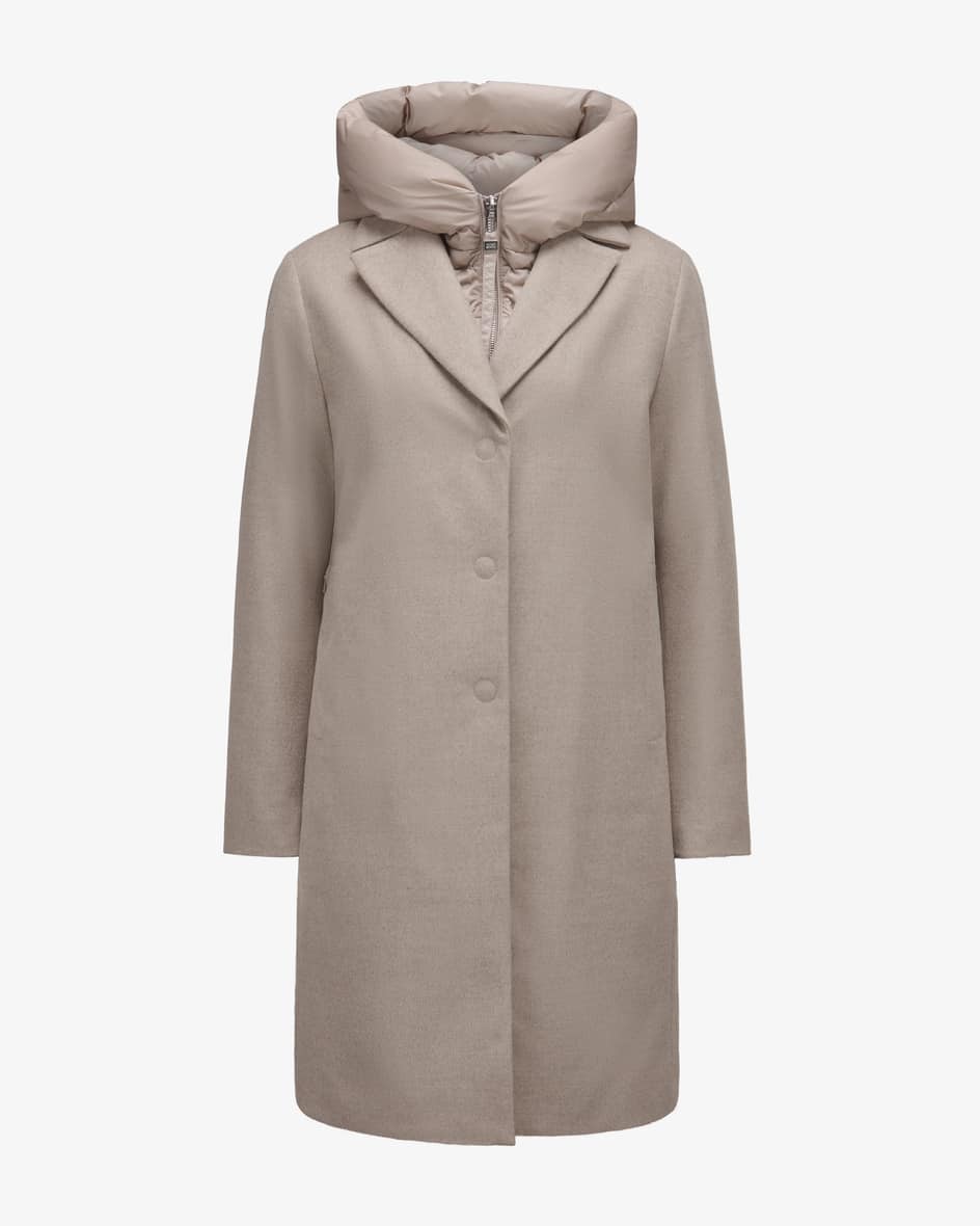 Artemide Daunen-Wollmantel