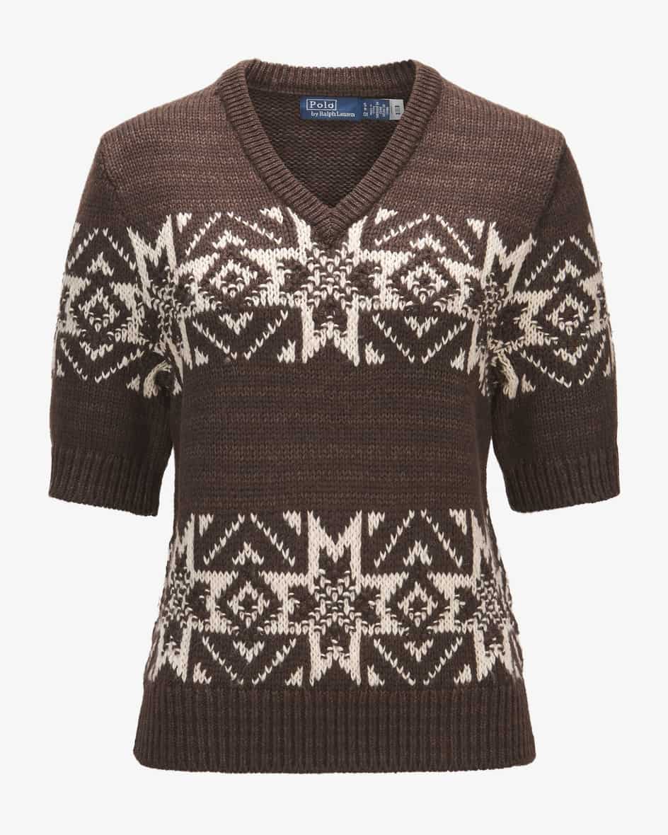 Bild 1 für Strickshirt aus Wolle und Baumwolle M