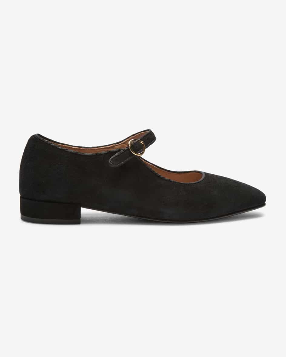 Gottseidank Humboldstraße Ballerina (Schwarz, Gr. 38) Damen Trachten Trachtenschuhe Ballerinas