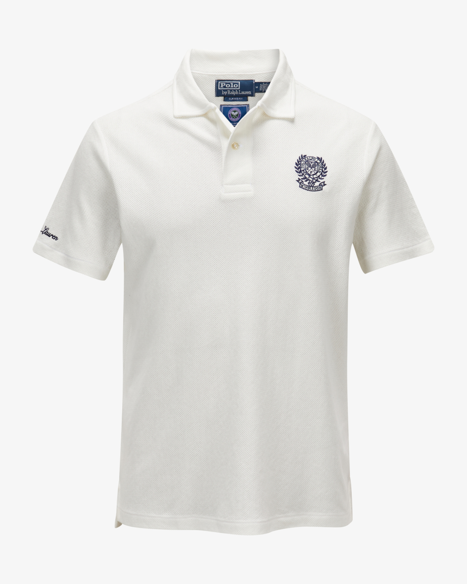 Image 1 for Wimbledon Classic Fit cotton polo shirt M