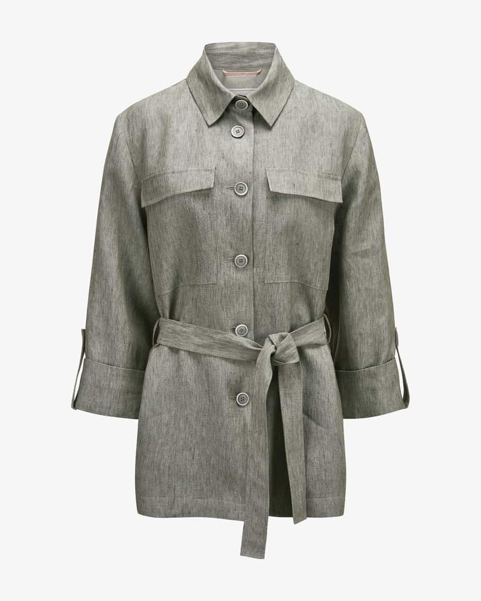 Bild 1 für Hemdblusen-Blazer aus Leinen 38