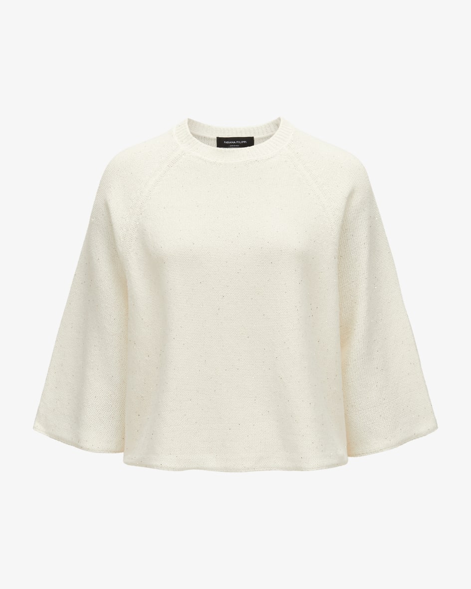 Bild 1 für Pullover aus Baumwolle und Leinen M