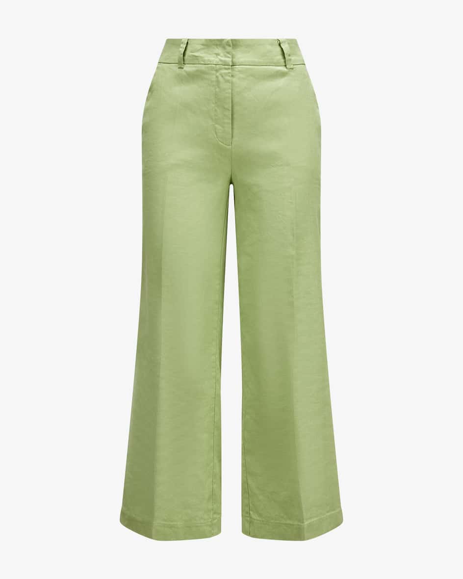Image 1 for California 7/8 trousers in linen and cotton 34