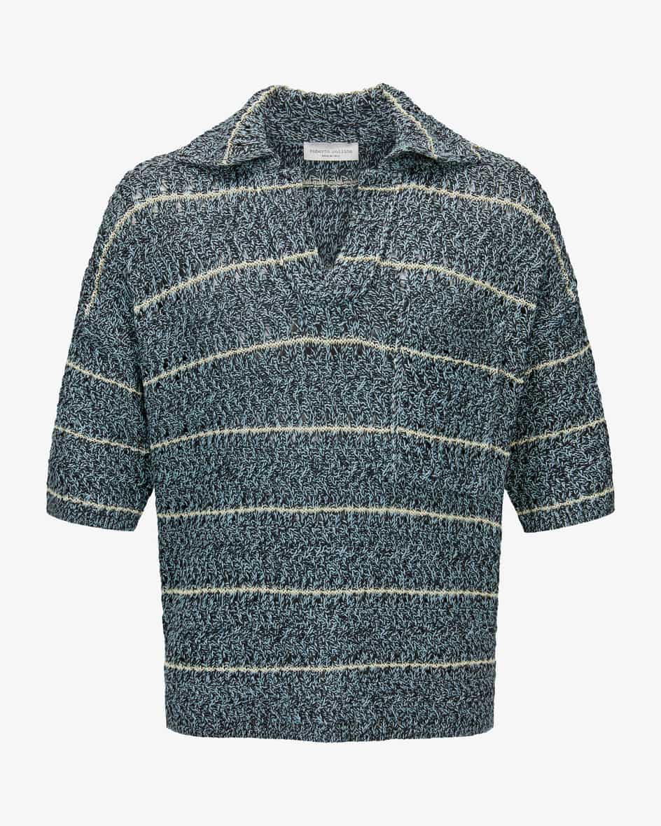 Image 1 for Knitted cotton polo shirt 48