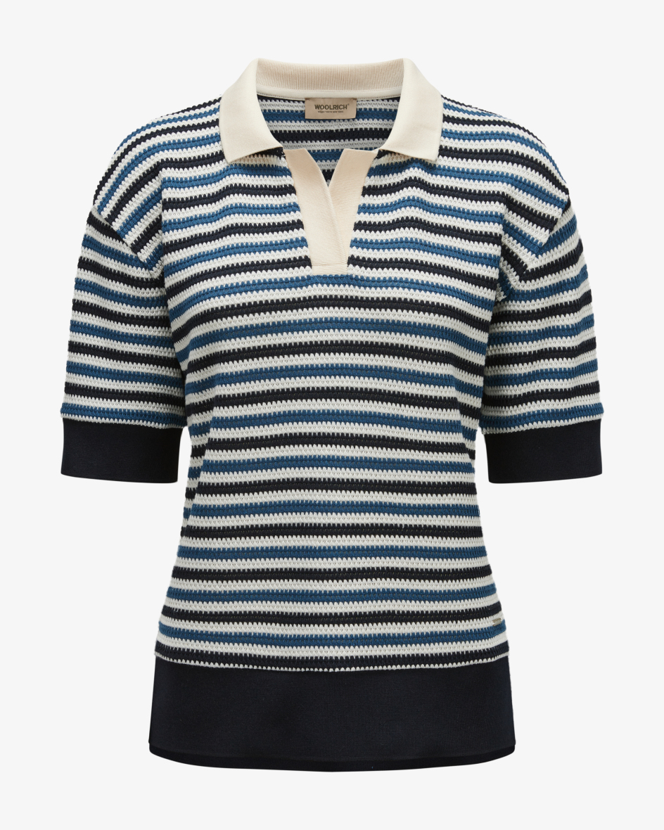 Bild 1 für Strick-Poloshirt XS