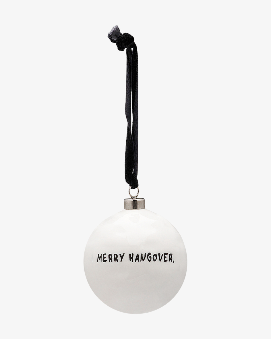 Image 1 for Ornament: Merry Hungover  Unisize