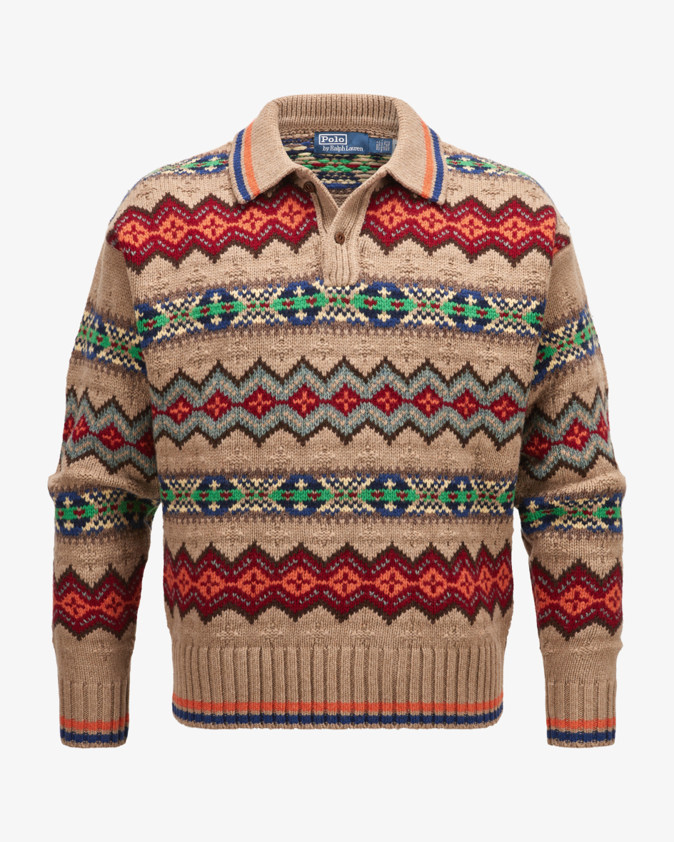 Image 1 for Wool and cotton jumper L