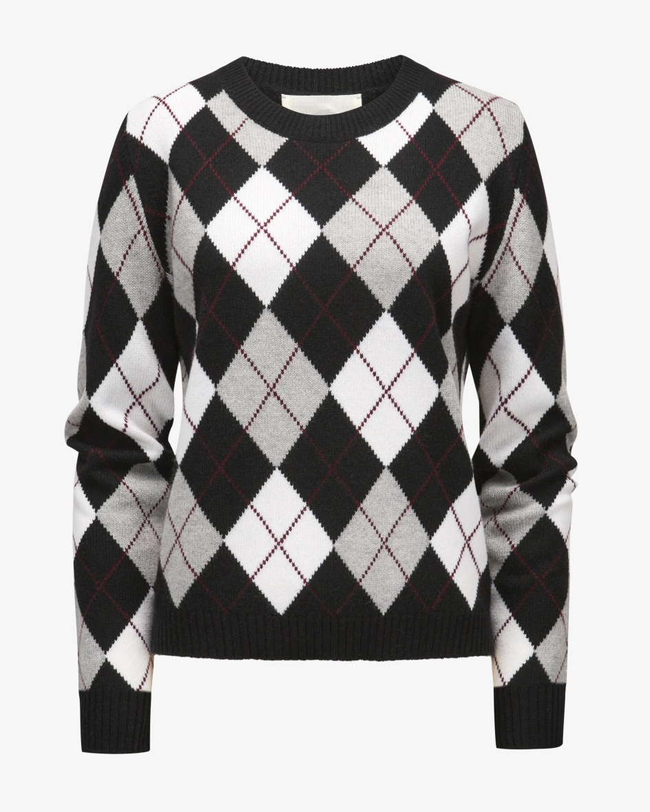 Bild 1 für Pullover Antoni Argyle aus Cashmere M-L