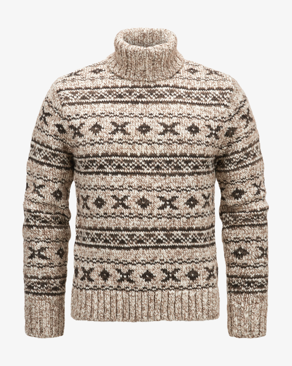 Image 1 for Wool-blend turtleneck jumper XL