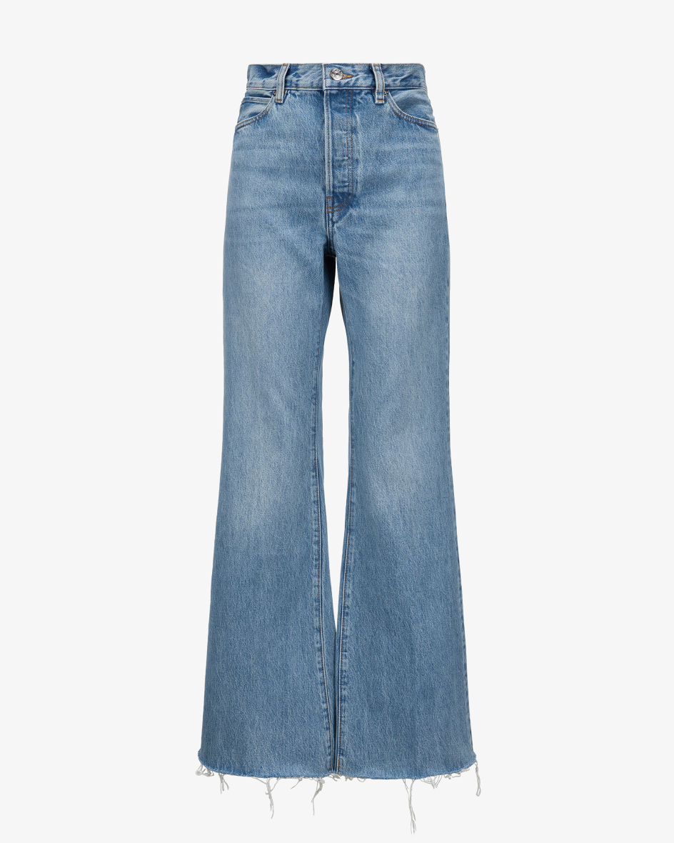 Image 1 for Jeans The Lax Mid Rise Relaxed Flare  30